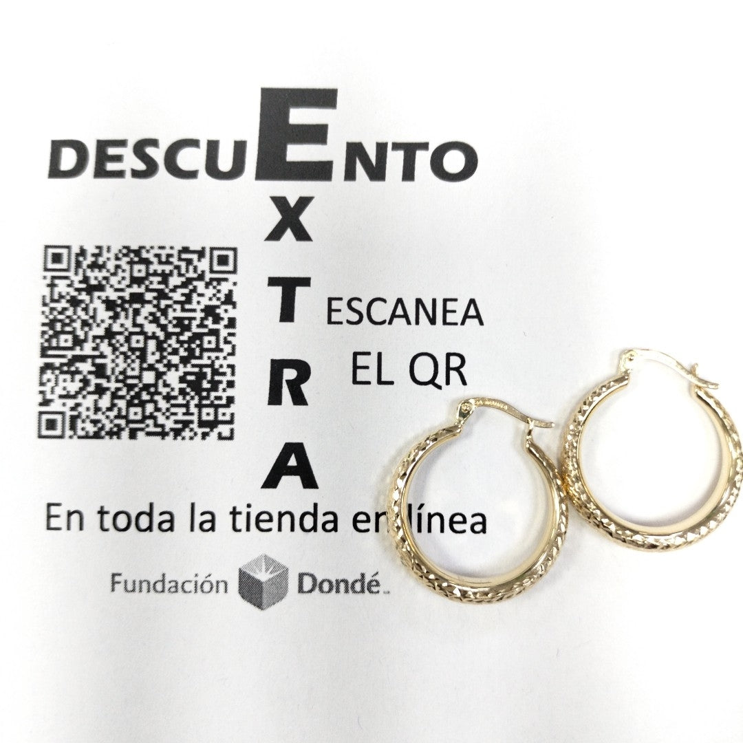 ARRACADAS ORO 14K 2.3 (NUEVO)
