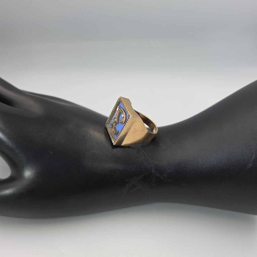 ANILLO ORO 8 K 16.6 GRMS (SEMINUEVO)