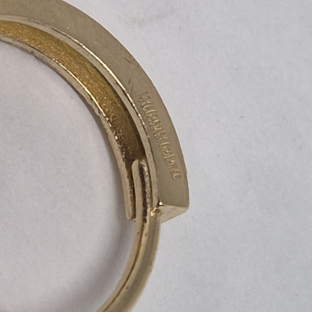 ARETES ARRACADAS CON CIRCONIAS Y PDRAS COL 14K 3.3 GR (NUEVO)