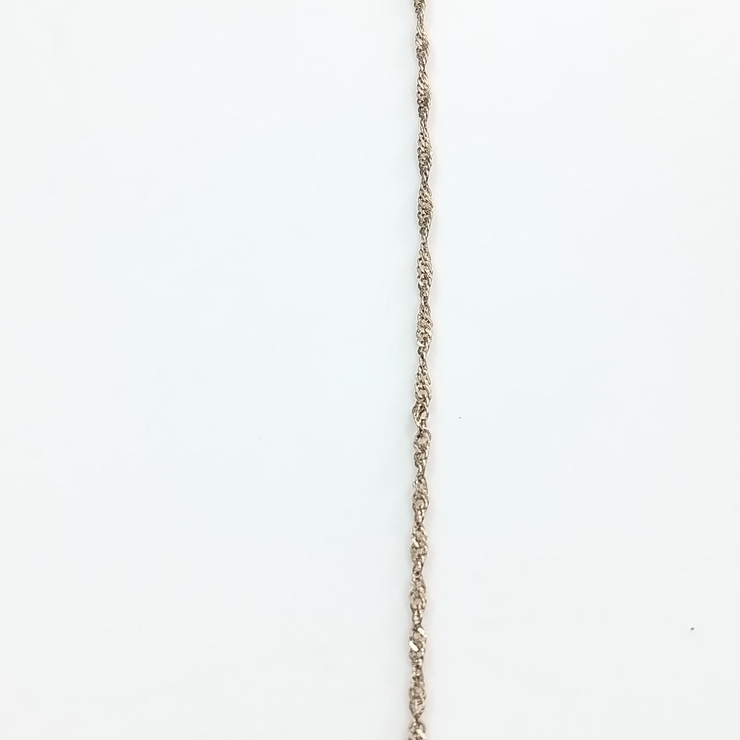 CADENA ORO 14 K 2,70 GRMS (SEMINUEVO)