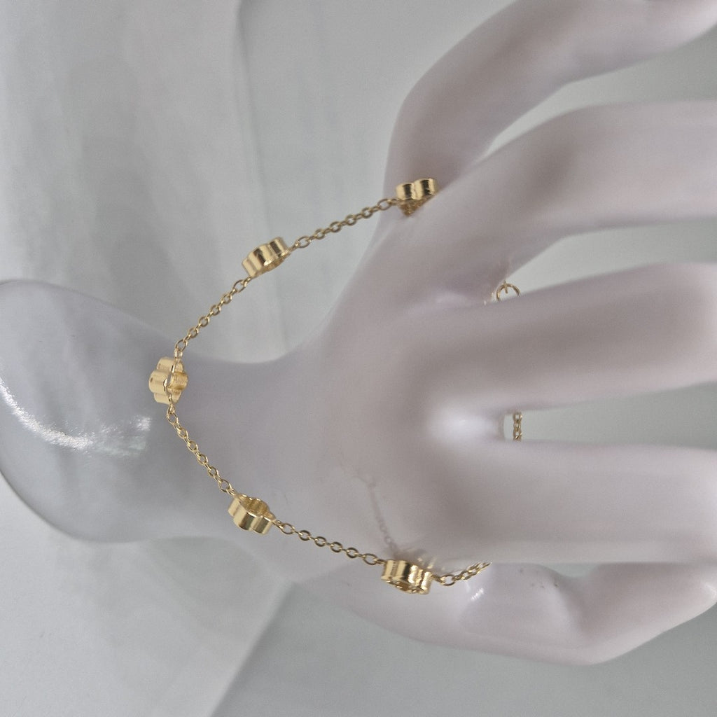 PULSERA ESPECIAL 14K 18 CM 4.3 GR (NUEVO)