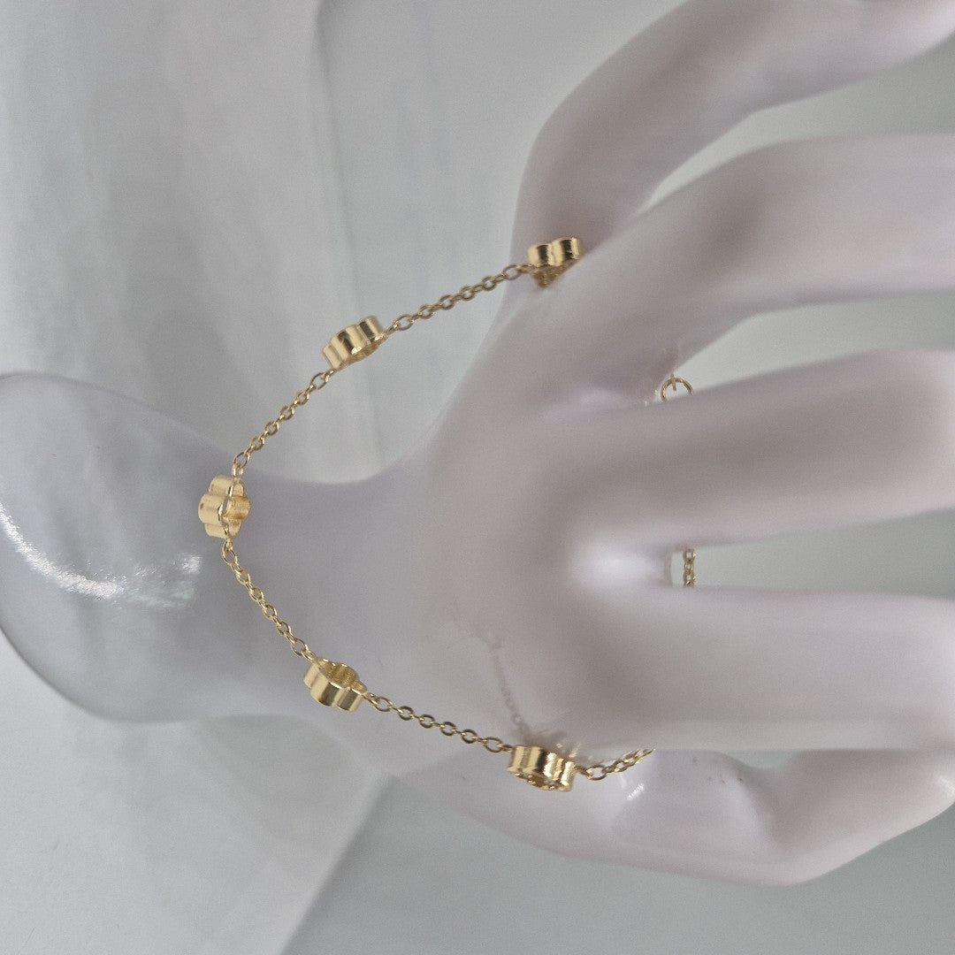 PULSERA ESPECIAL 14K 18 CM 4.3 GR (NUEVO)