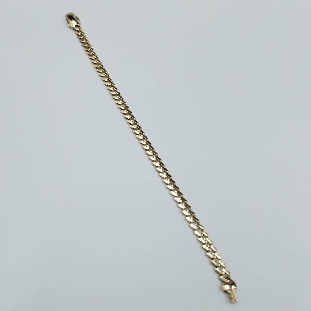 PULSERA MONACO ORO 14K 5.4 (NUEVO)