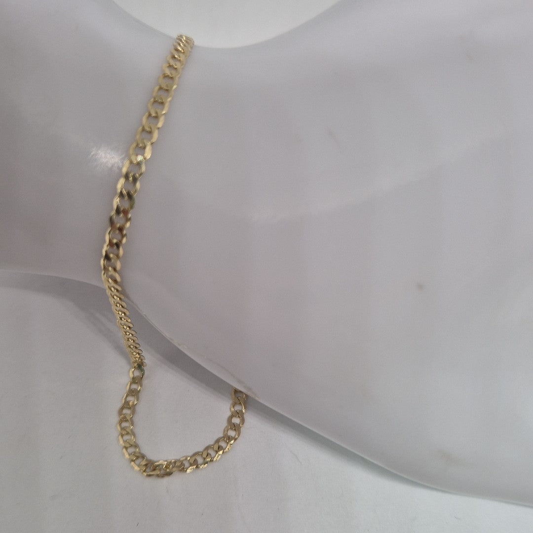 PULSERA BARBADA 14K 18 CM 2 GR (NUEVO)