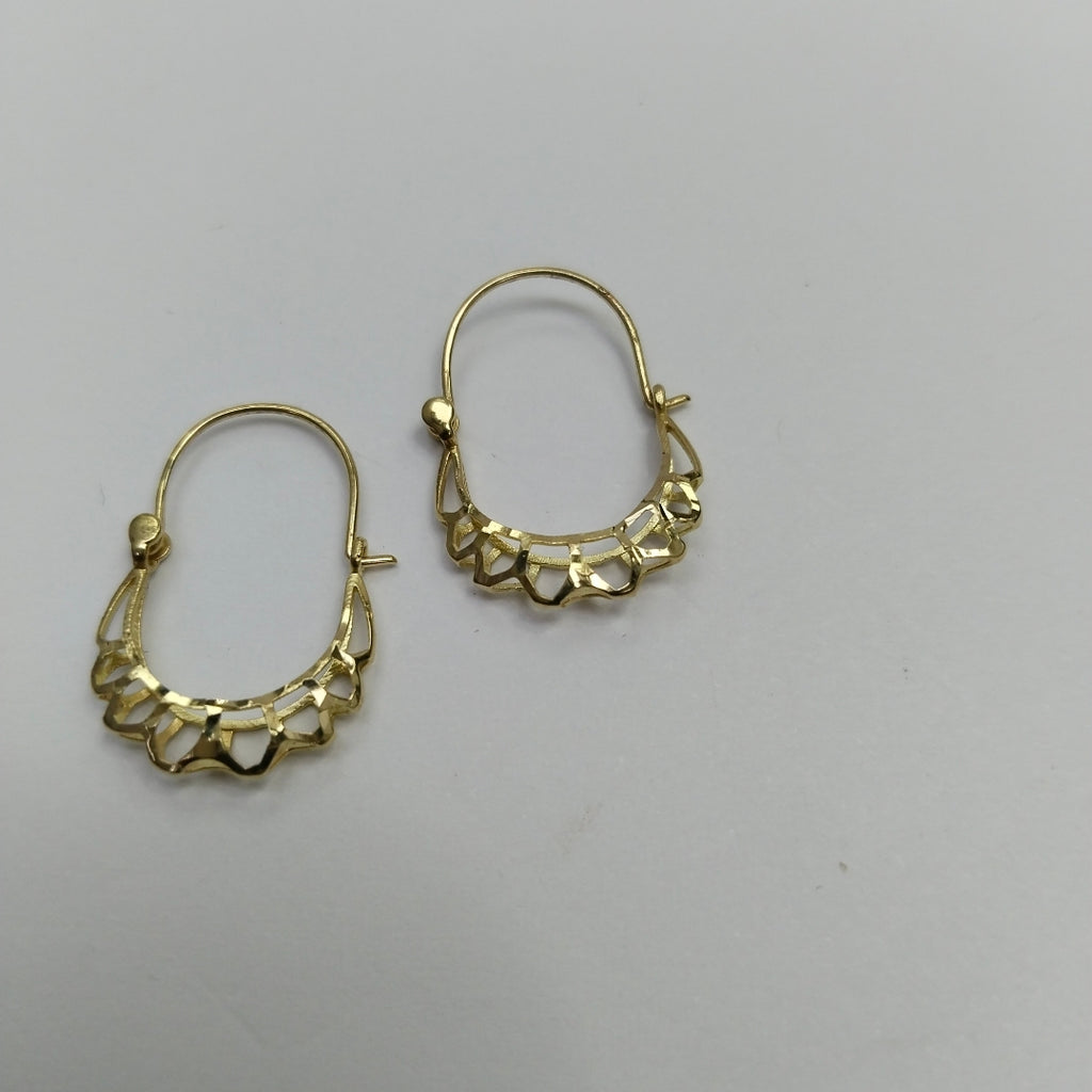 ARRACADAS PAR ORO 10 K 0.8 GRMS (SEMINUEVO)
