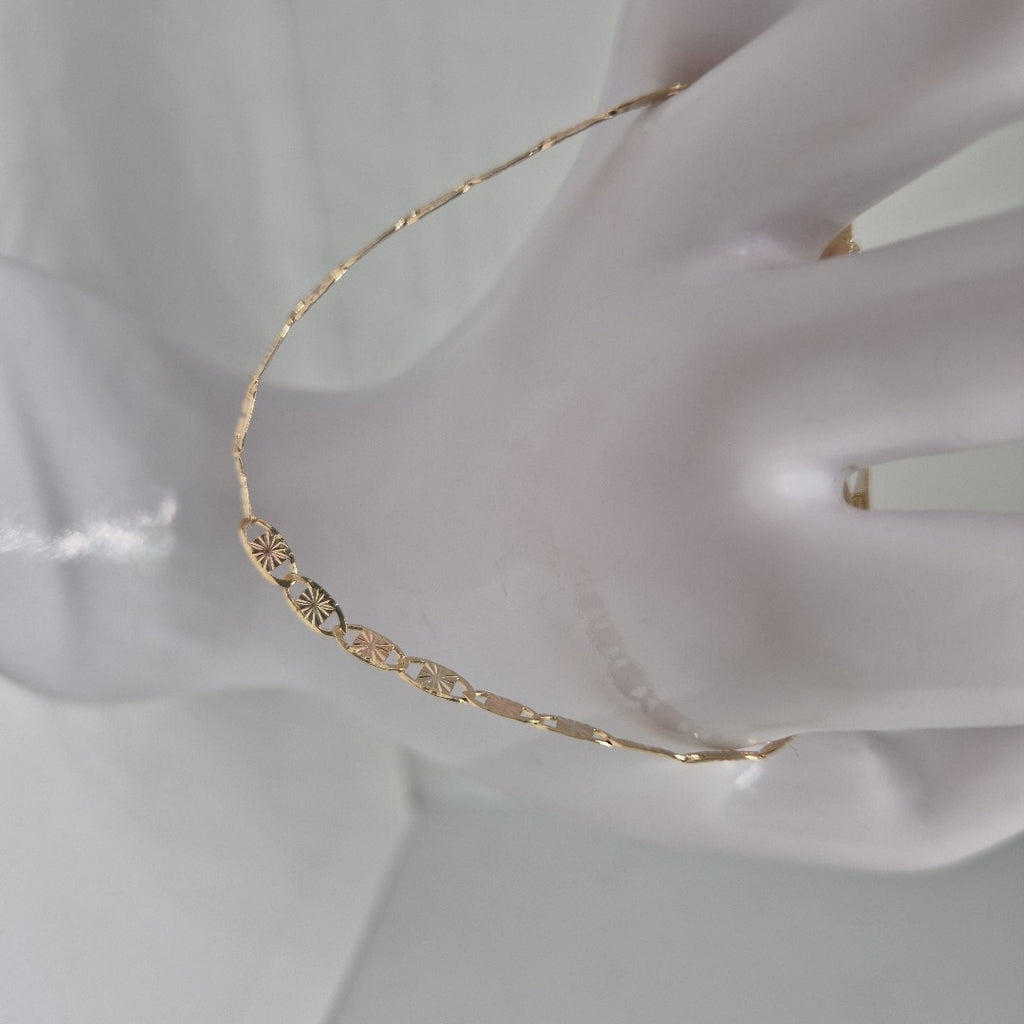 PULSERA GUCHI 14K 18 CM 2.8 GR (NUEVO)