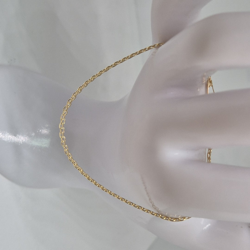 PULSERA TEJIDO CHINO 14K 18 CM 2.4 GR (NUEVO)