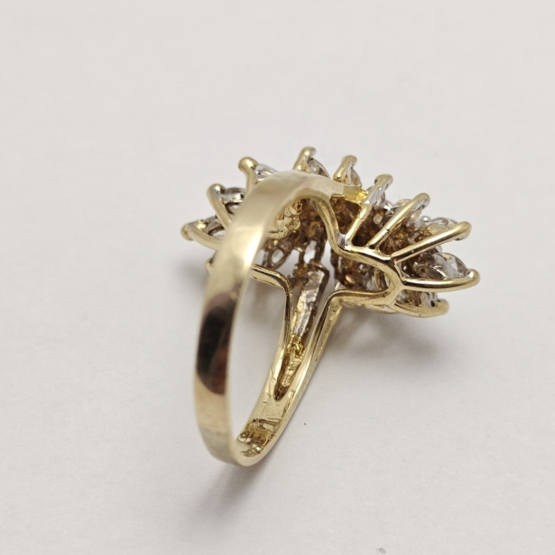 ANILLO ORO 14 K 6,50 GRMS (SEMINUEVO)