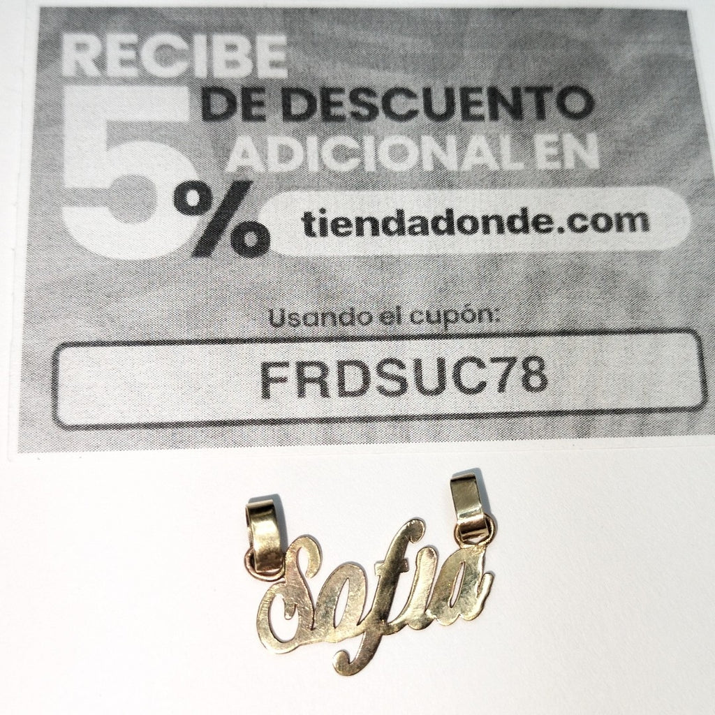DIJE ORO 10 K 1.4 GRMS (SEMINUEVO)