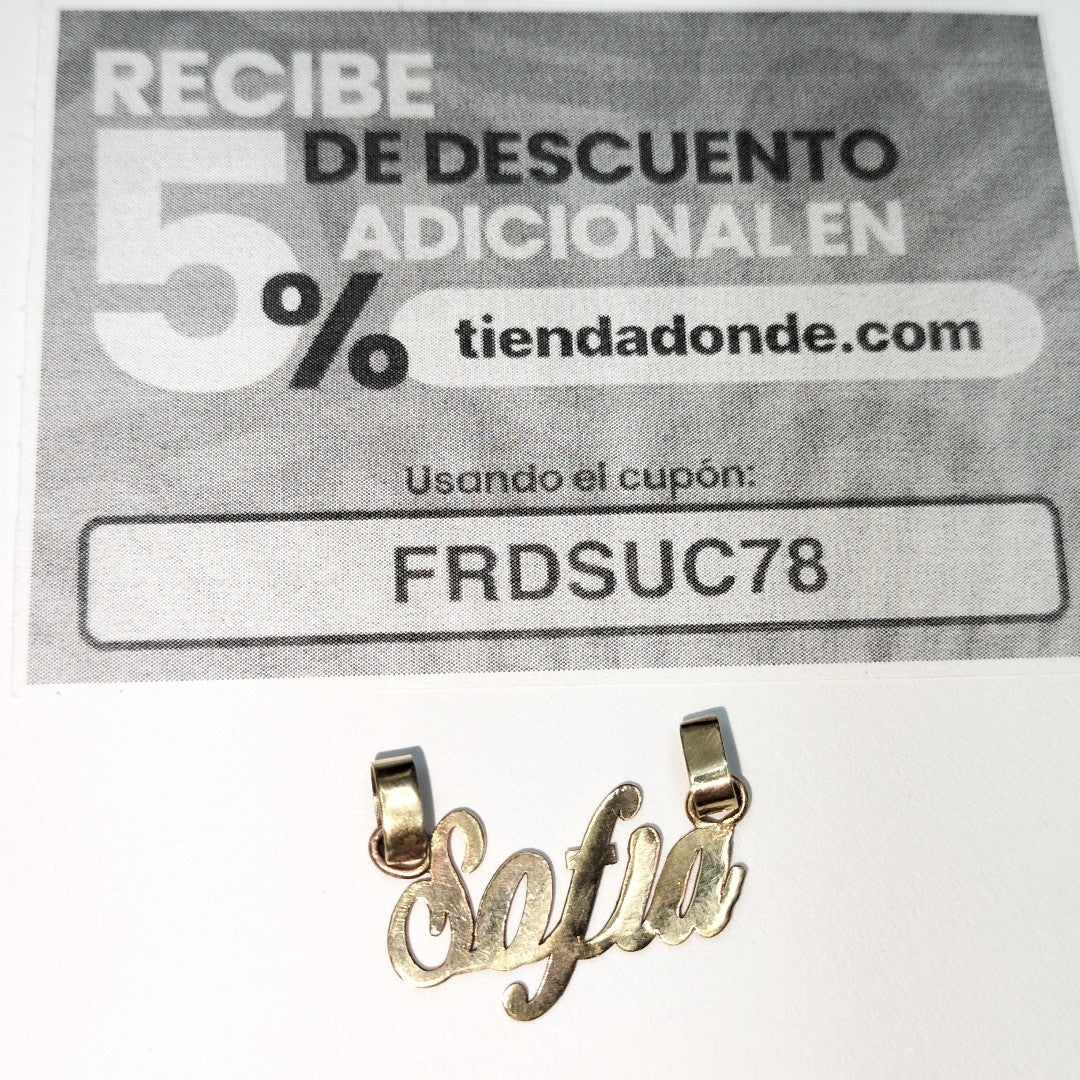 DIJE ORO 10 K 1.4 GRMS (SEMINUEVO)
