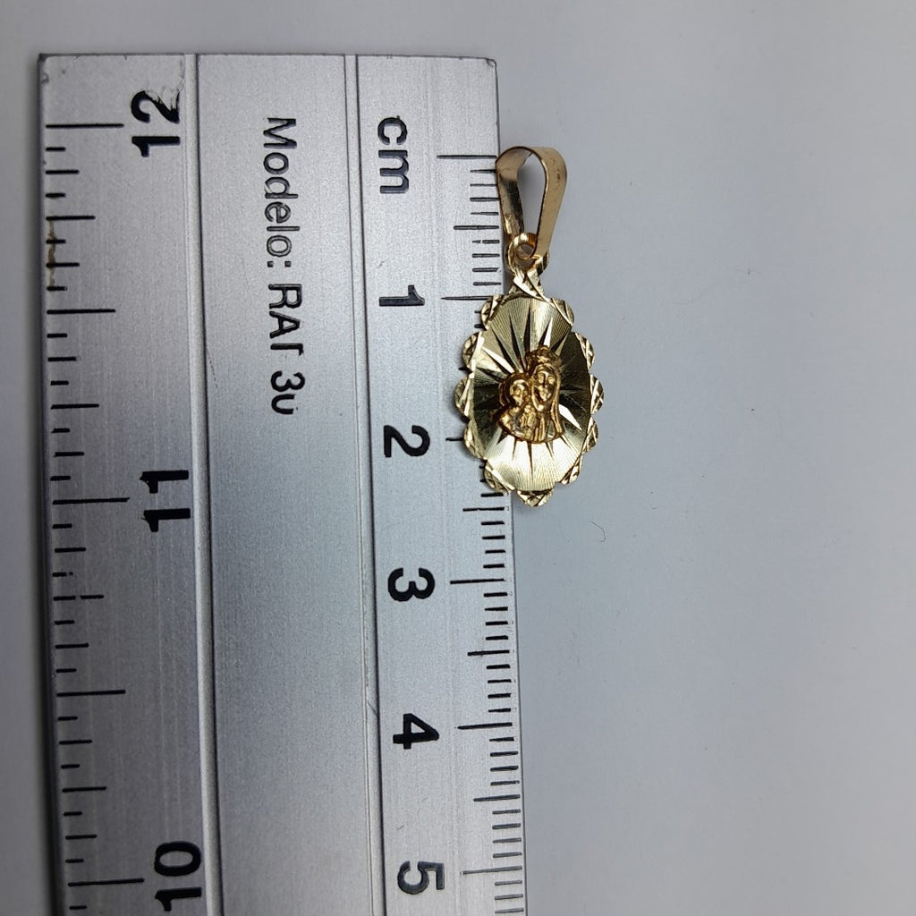 MEDALLA RELIGIOSA ORO 14 K 0,70 GRMS (SEMINUEVO)