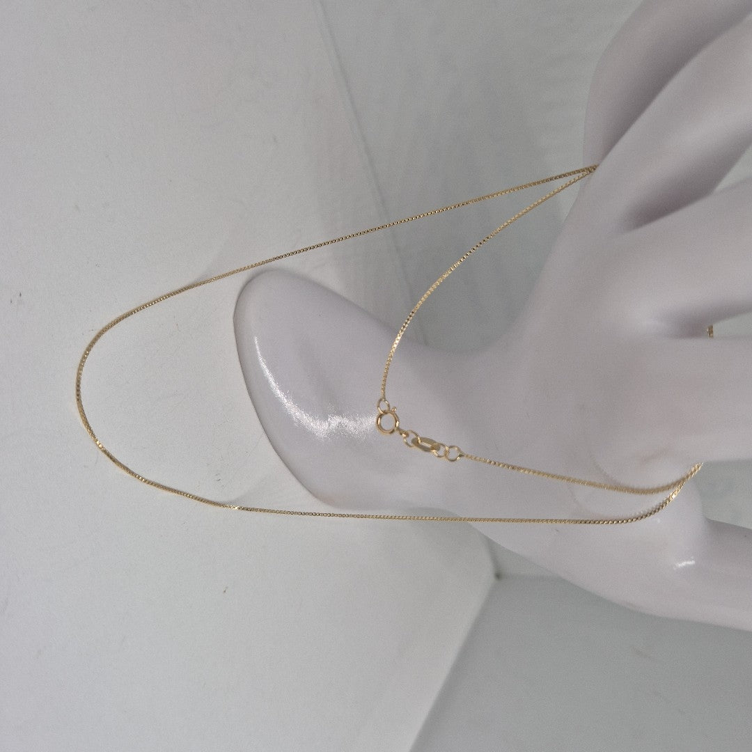 CADENA VENECIANO 14K 50 CM 1.6 GR (NUEVO)