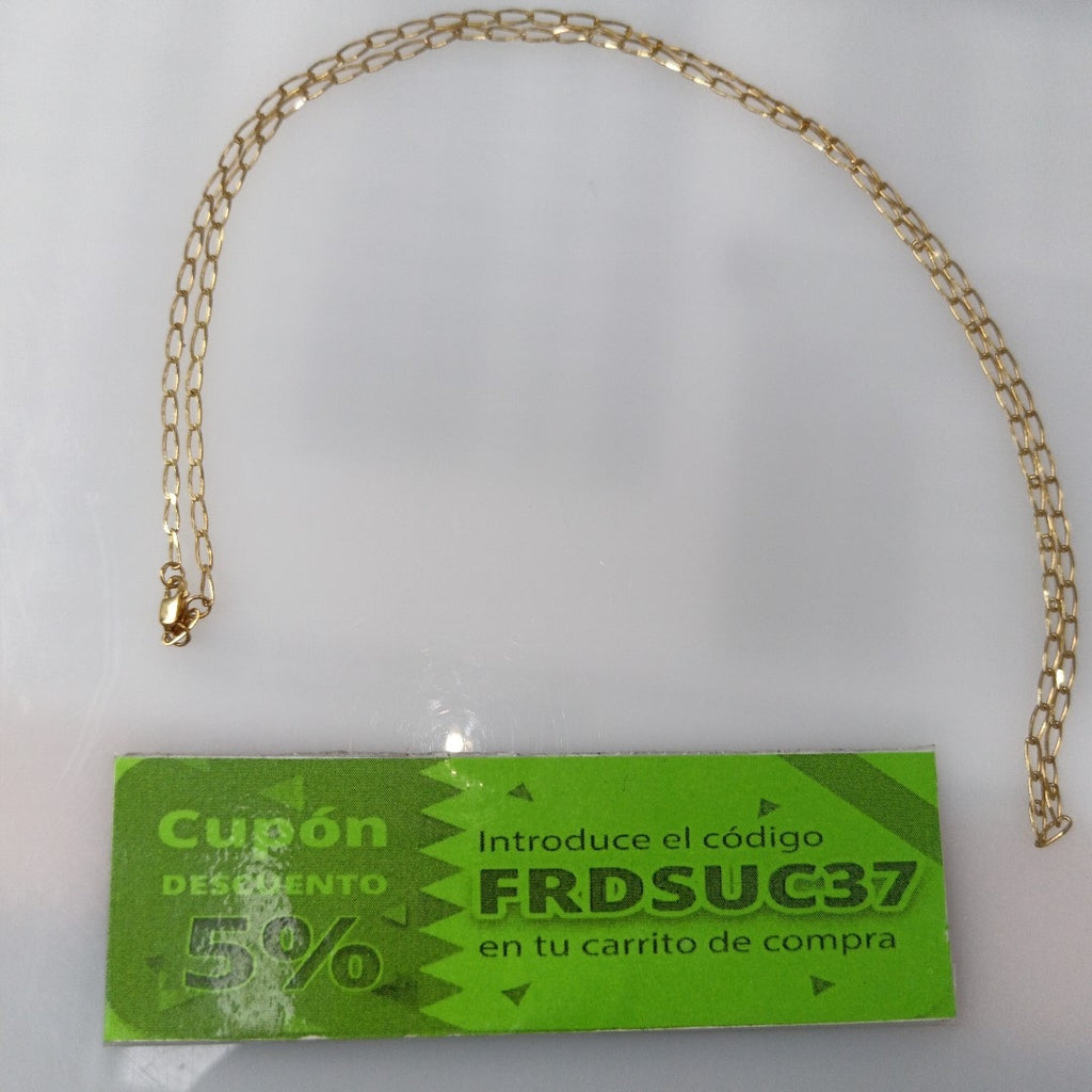 CADENA ORO 14 K 2.6 GRMS (SEMINUEVO)