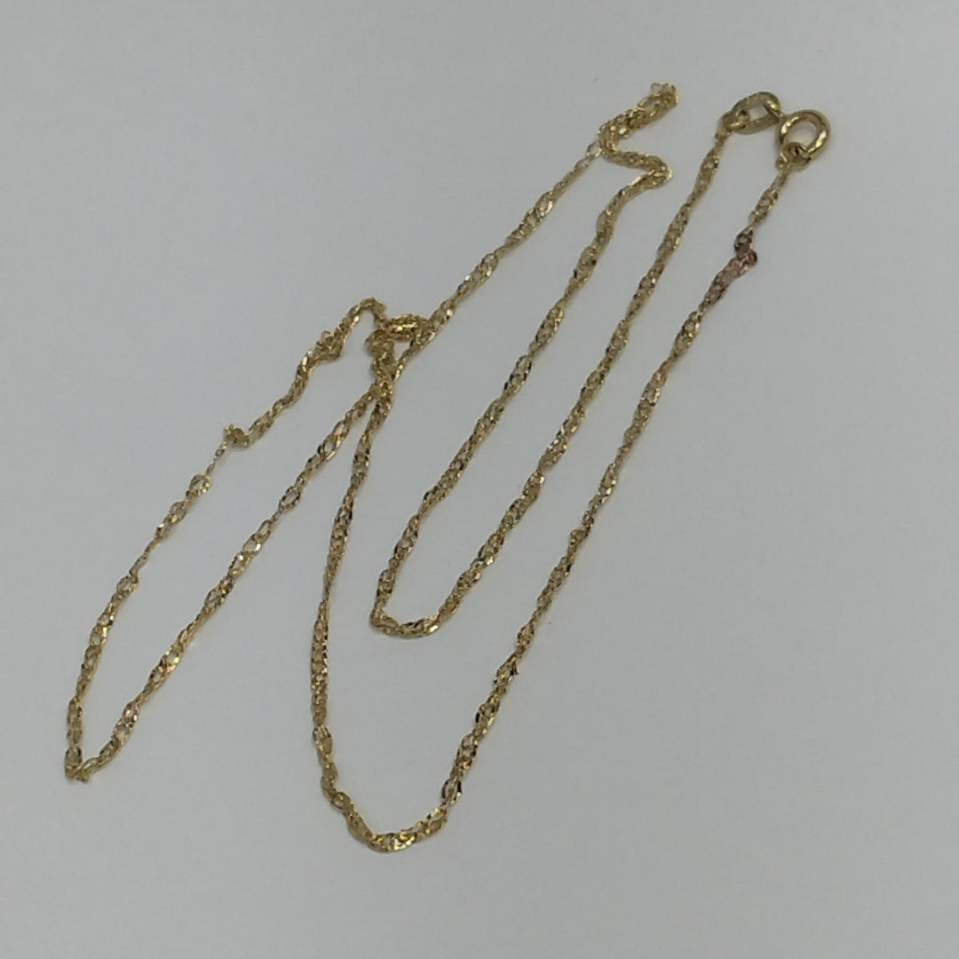 CADENA ORO 14 K 0.8 GRMS (SEMINUEVO)