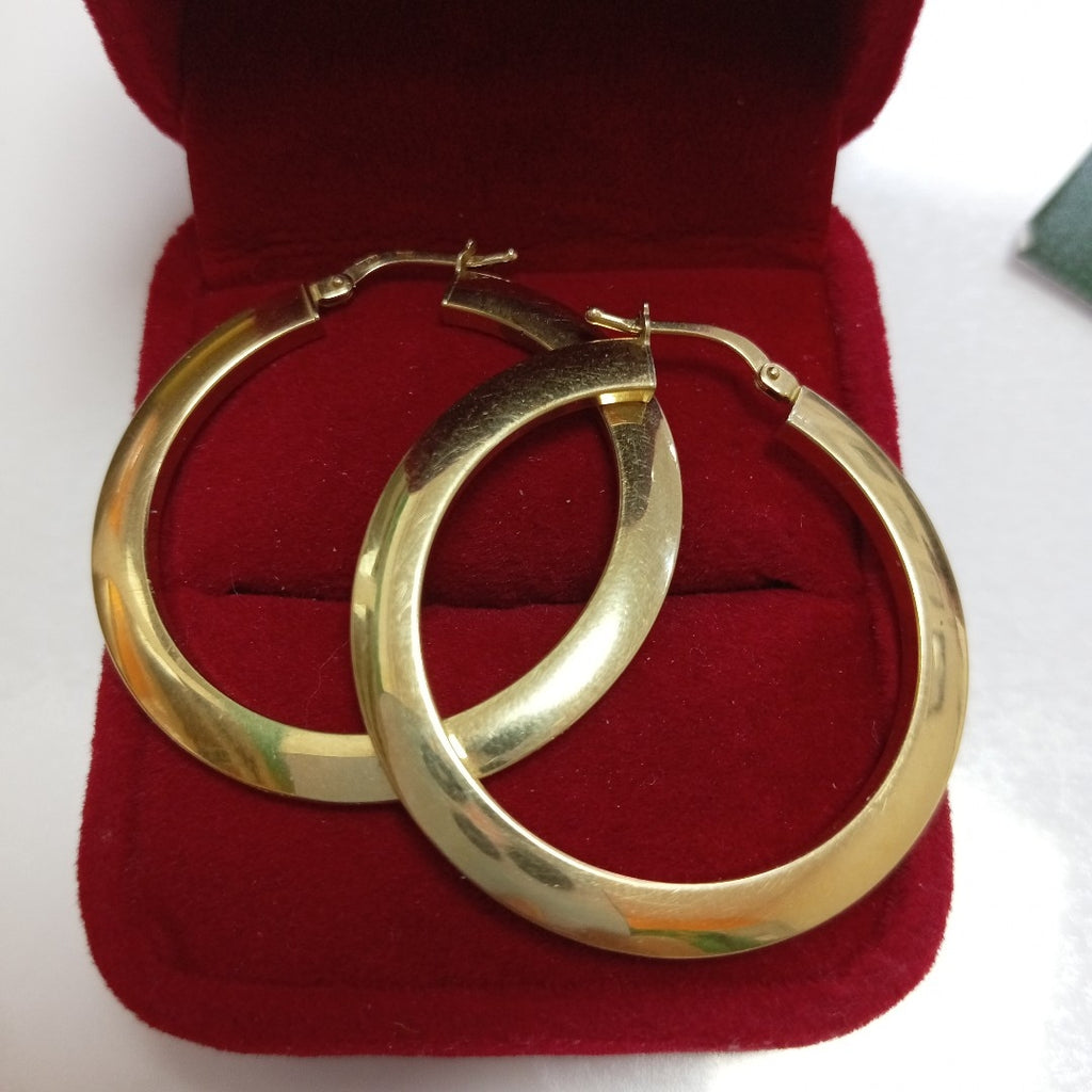 ARRACADAS PAR ORO 14 K 3,50 GRMS (SEMINUEVO)