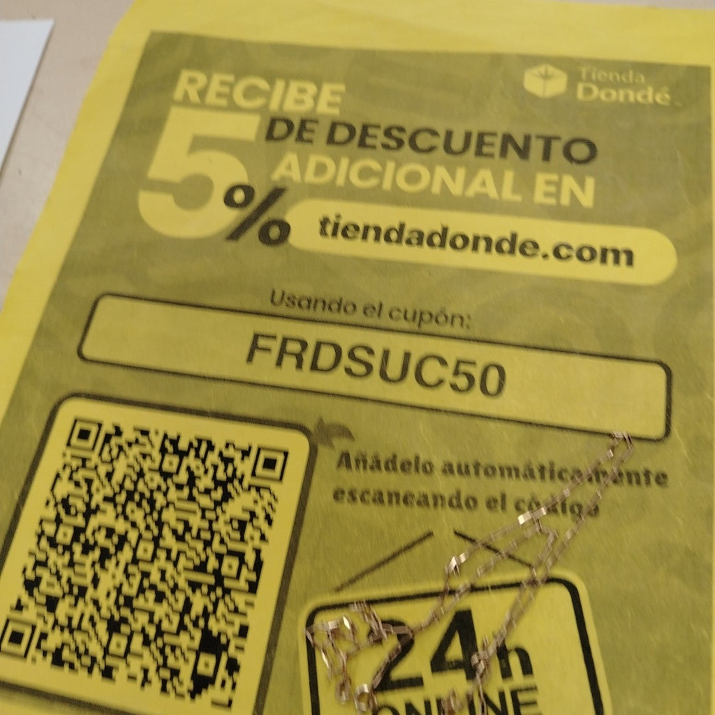 CADENA ORO 10 K 1.2 GRMS (SEMINUEVO)
