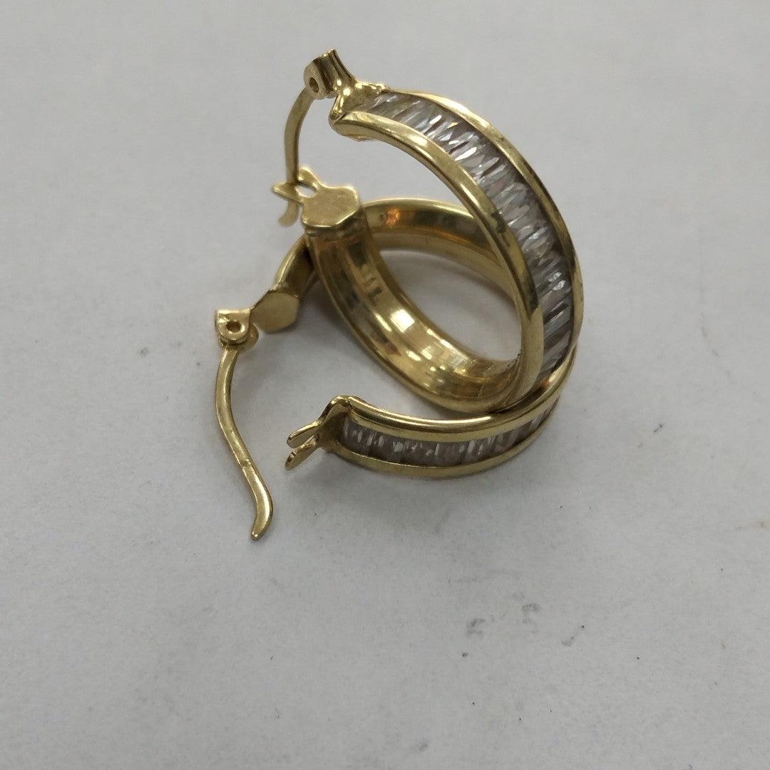ARRACADAS PAR ORO 8 K 4,30 GRMS (SEMINUEVO)
