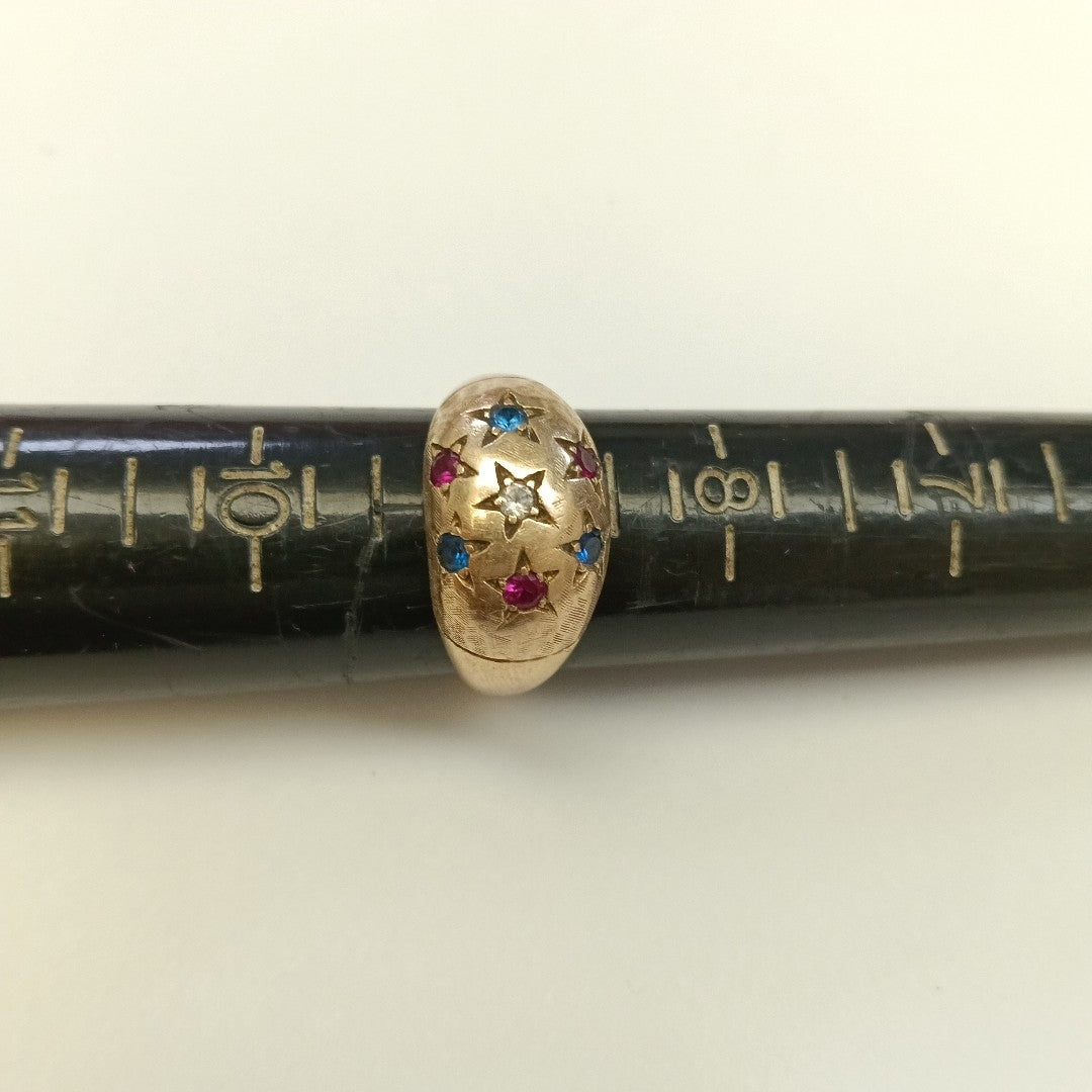 ANILLO ORO 10 K 7,00 GRMS (SEMINUEVO)