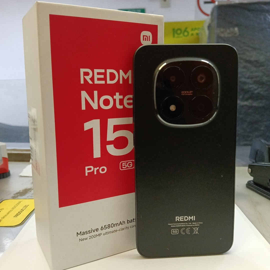 CELULAR XIAOMI REDMI NOTE 15 PRO 5G 25080RABDG (2026) 512 GB 8 GB RAM (SEMINUEVO)