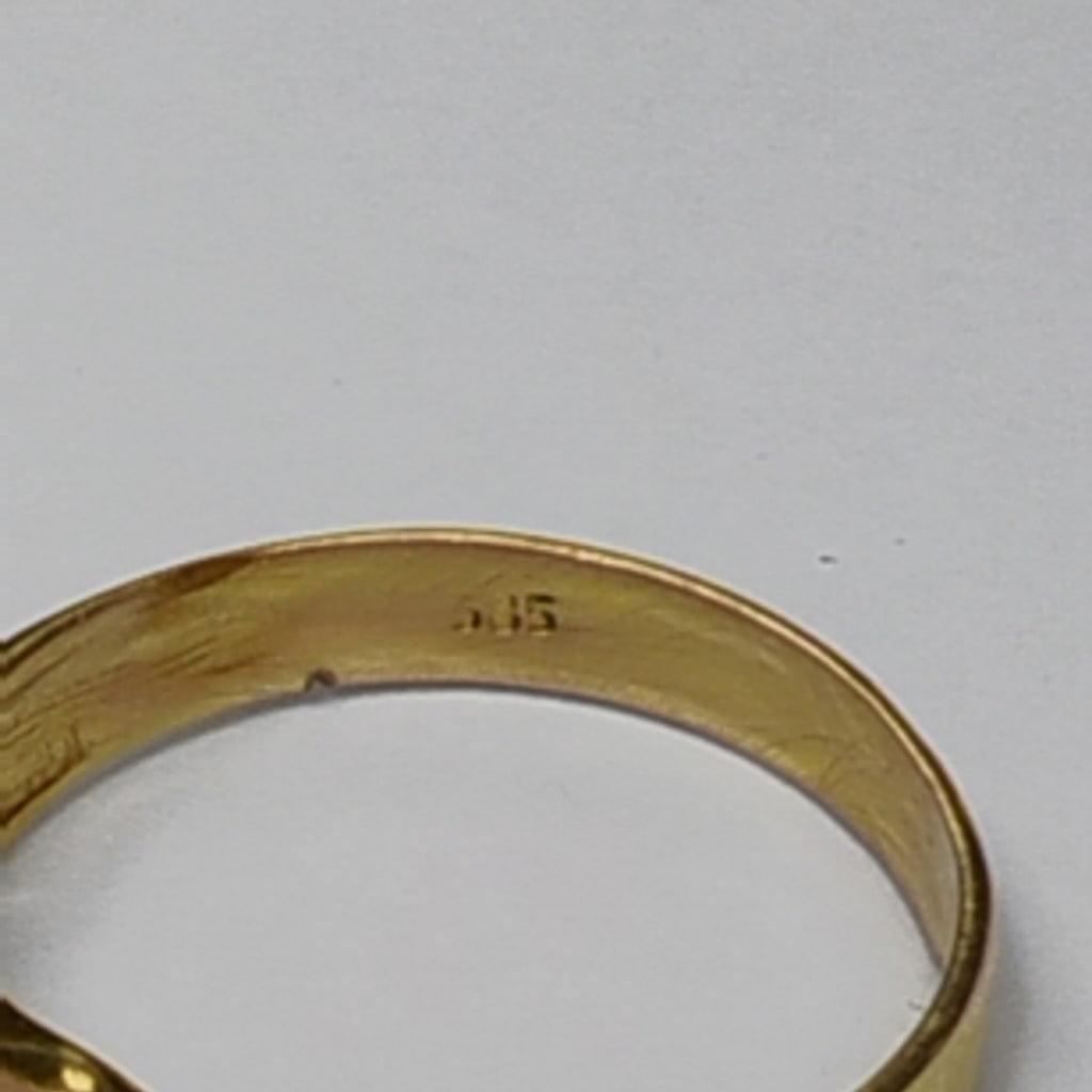 ANILLITO ORO,RODIADO 14 K 2,00 GRMS (SEMINUEVO)