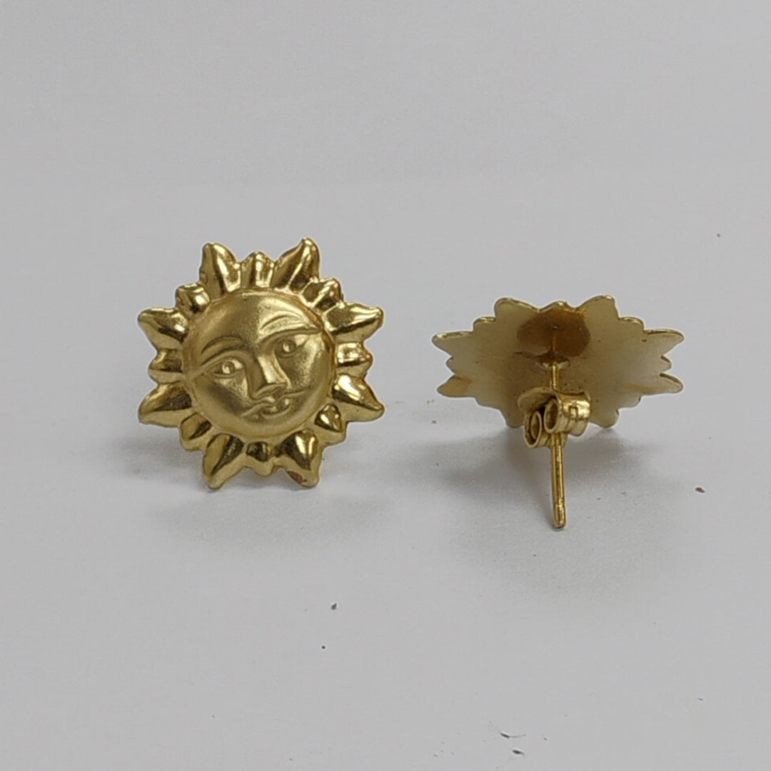 BROQUELES PAR ORO 14 K 1,80 GRMS (SEMINUEVO)