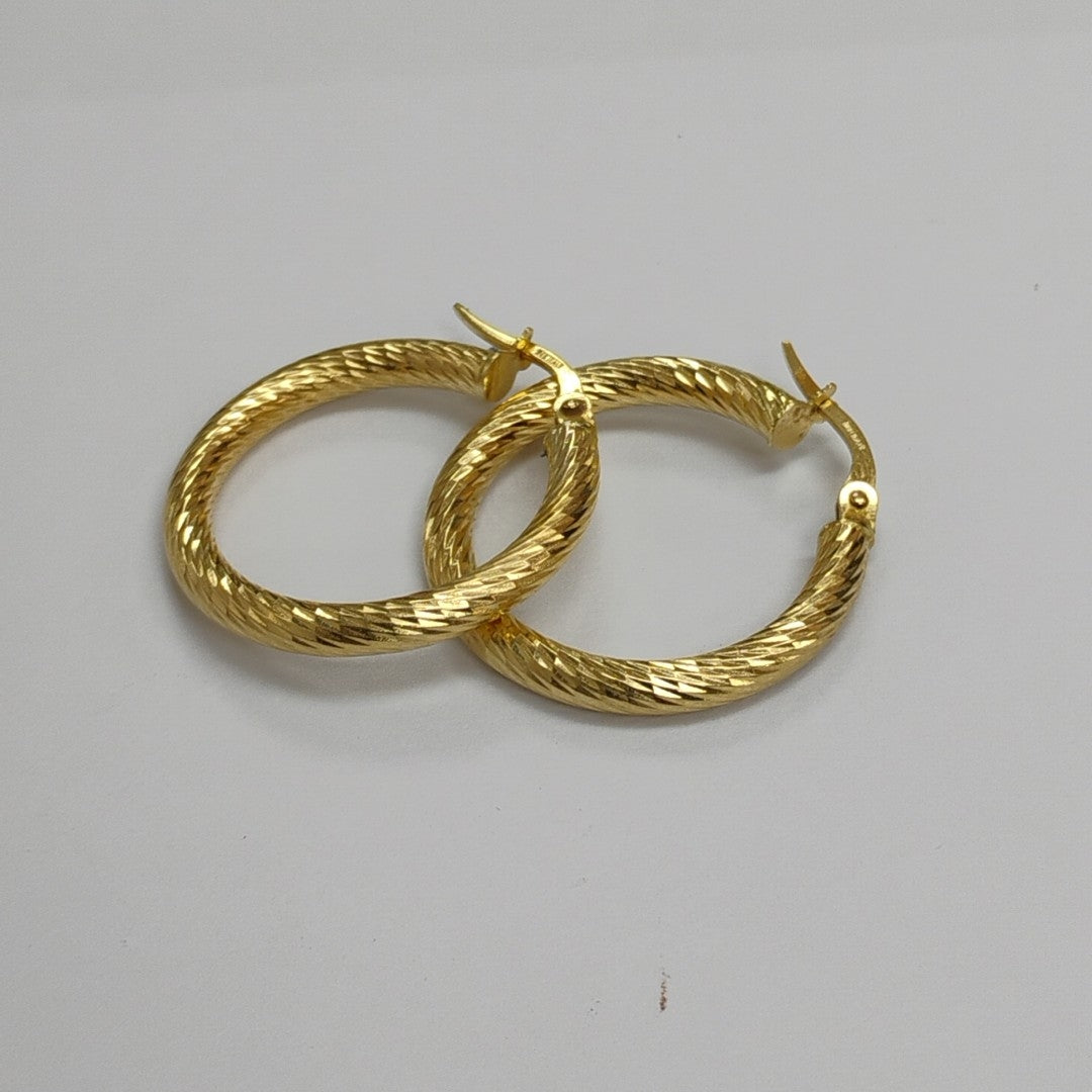 ARRACADAS PAR ORO 14 K 2 GRMS (SEMINUEVO)