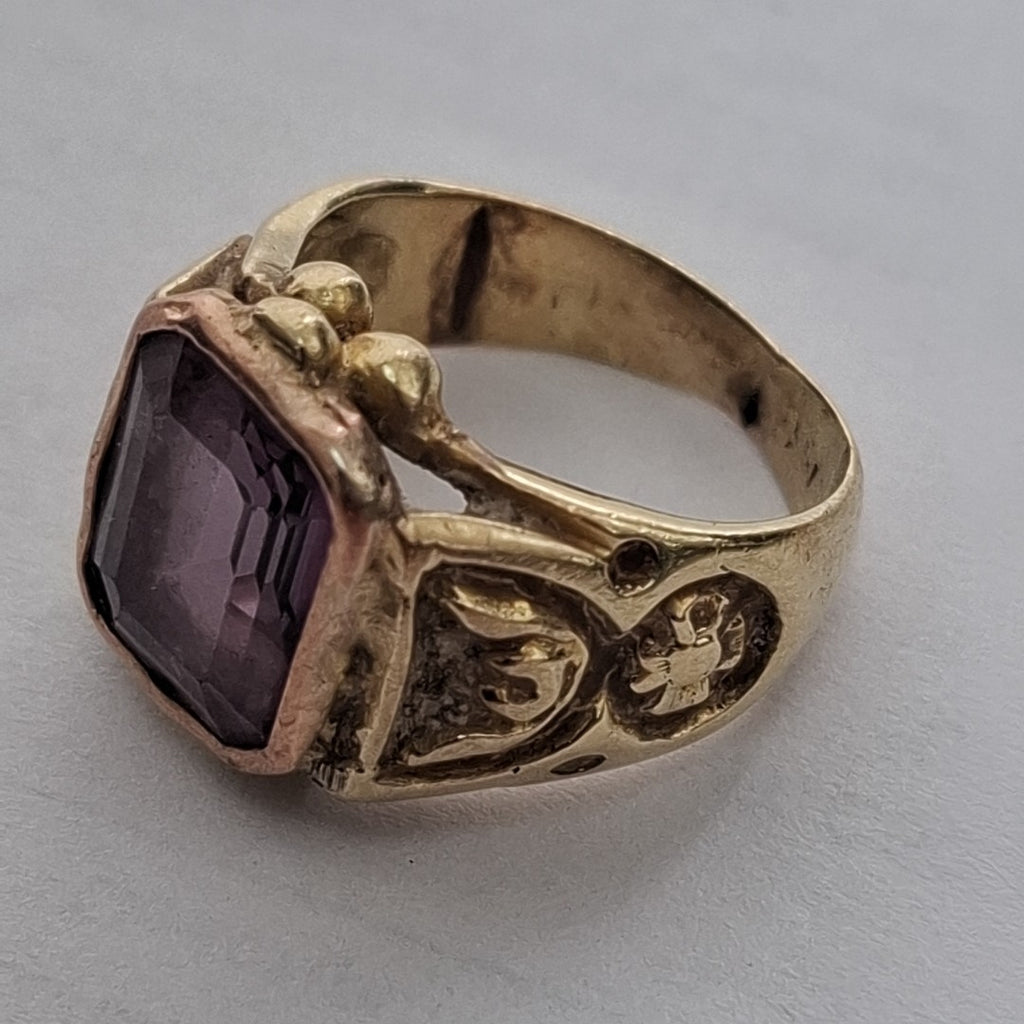 ANILLO ORO 10 K 8.2 GRMS (SEMINUEVO)