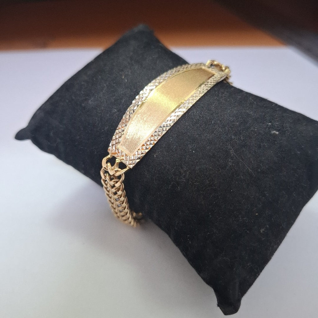 PULSERA ESCLAVA 14K 21 CM 13.8 GR (NUEVO)