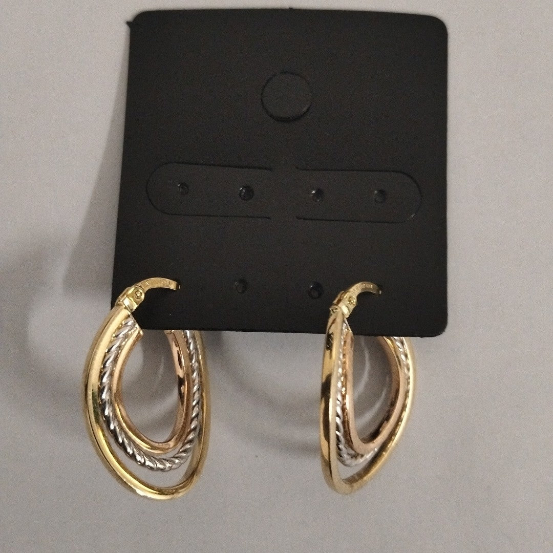 ARRACADAS ORO 14K 2.6 (NUEVO)