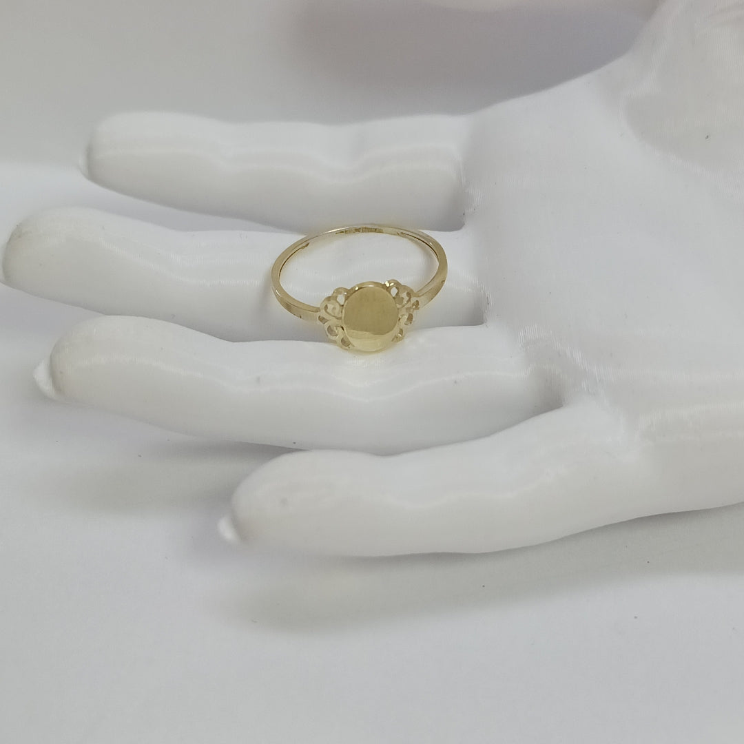 ANILLOS ANILLITO 10K TALLA 8 1 GR (NUEVO)