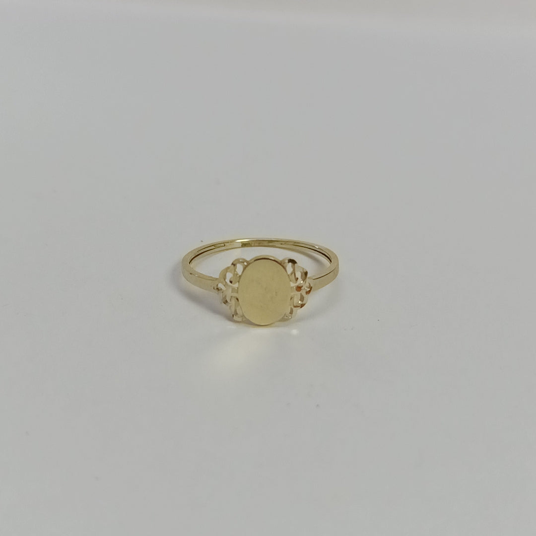 ANILLOS ANILLITO 10K TALLA 7 0.9 GR (NUEVO)