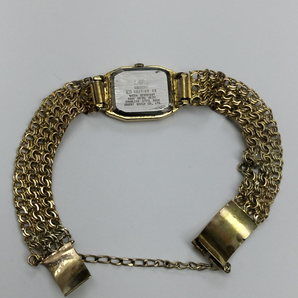RELOJ CAJA ACERO PULSO ORO ORO 10 K 24.9 GRMS (SEMINUEVO)