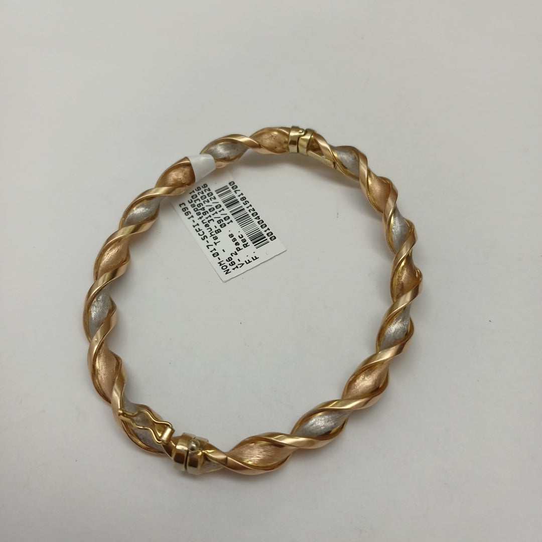 PULSERA RIGIDA ORO 14 K 6.6 GRMS (SEMINUEVO)