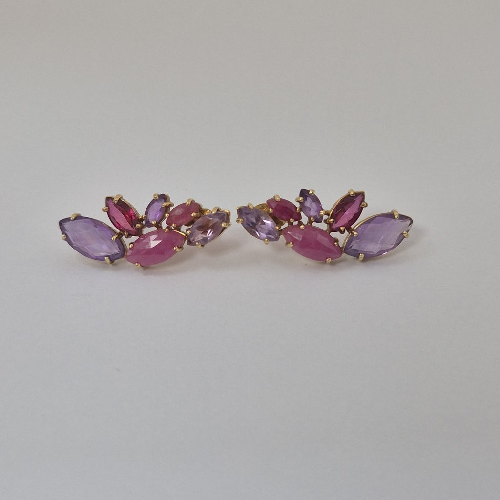 ARETES PAR ORO 14 K 5.7 GRMS (SEMINUEVO)