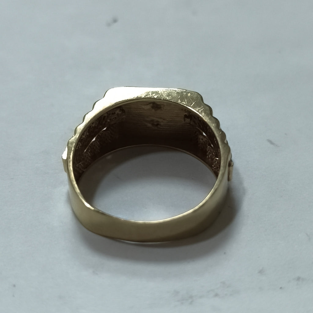 ANILLO ORO 10 K 5,10 GRMS (SEMINUEVO)