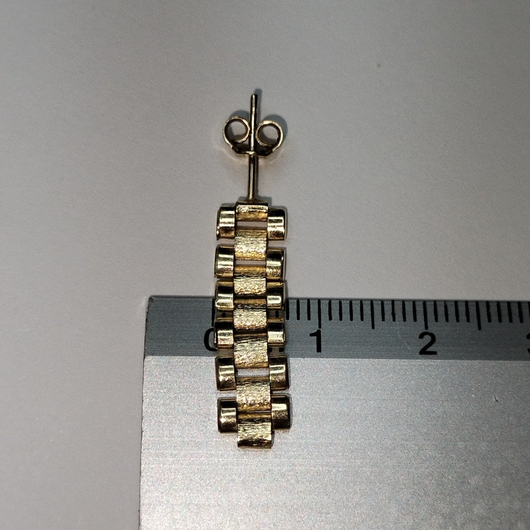 ARETES PAR ORO 14 K 2,60 GRMS (SEMINUEVO)