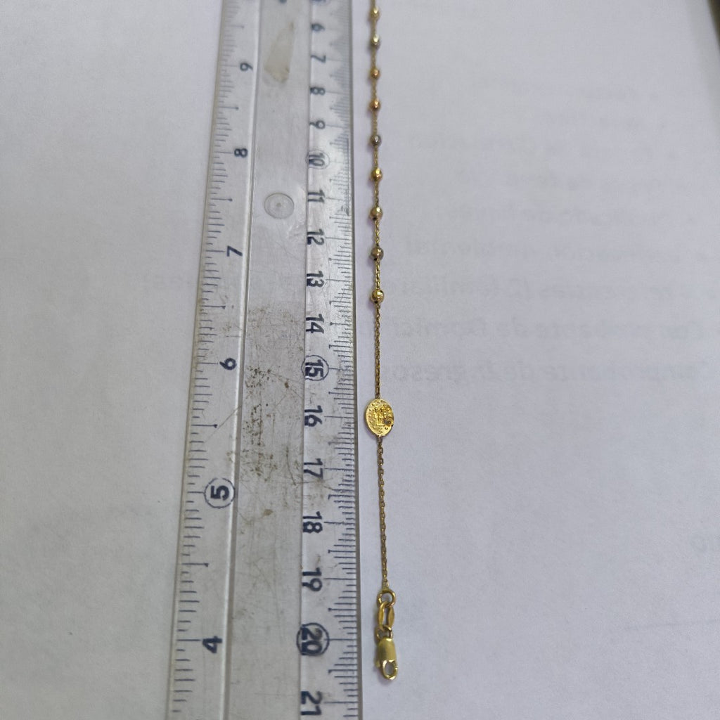 PULSERA RIGIDA ORO 14 K 2,60 GRMS (SEMINUEVO)