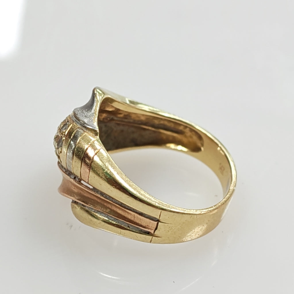 ANILLO ORO 14 K 5.4 GRMS (SEMINUEVO)