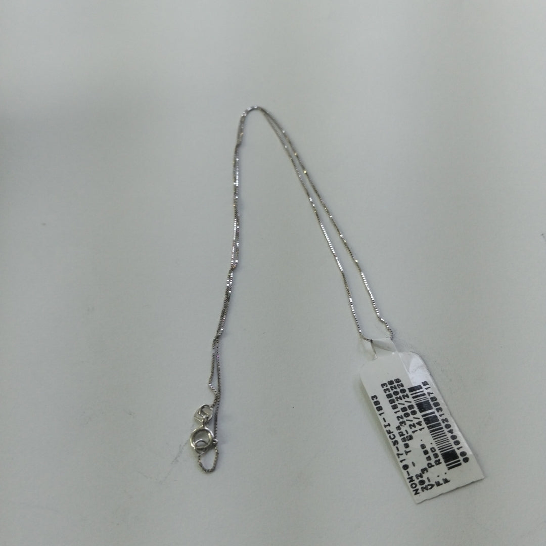 CADENA ORO BLANCO 14 K 1,00 GRMS (SEMINUEVO)