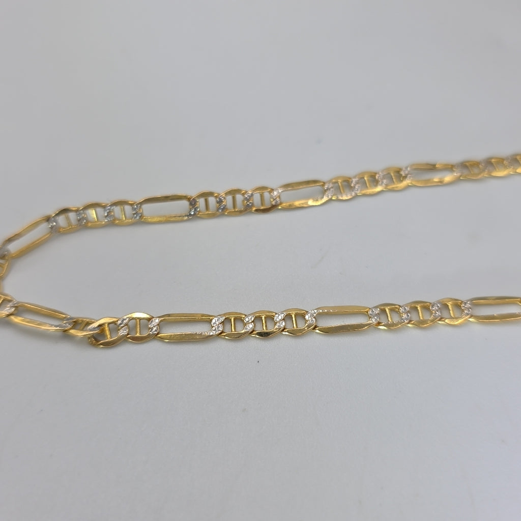 CADENA ORO,RODIADO 14 K 5,50 GRMS (SEMINUEVO)