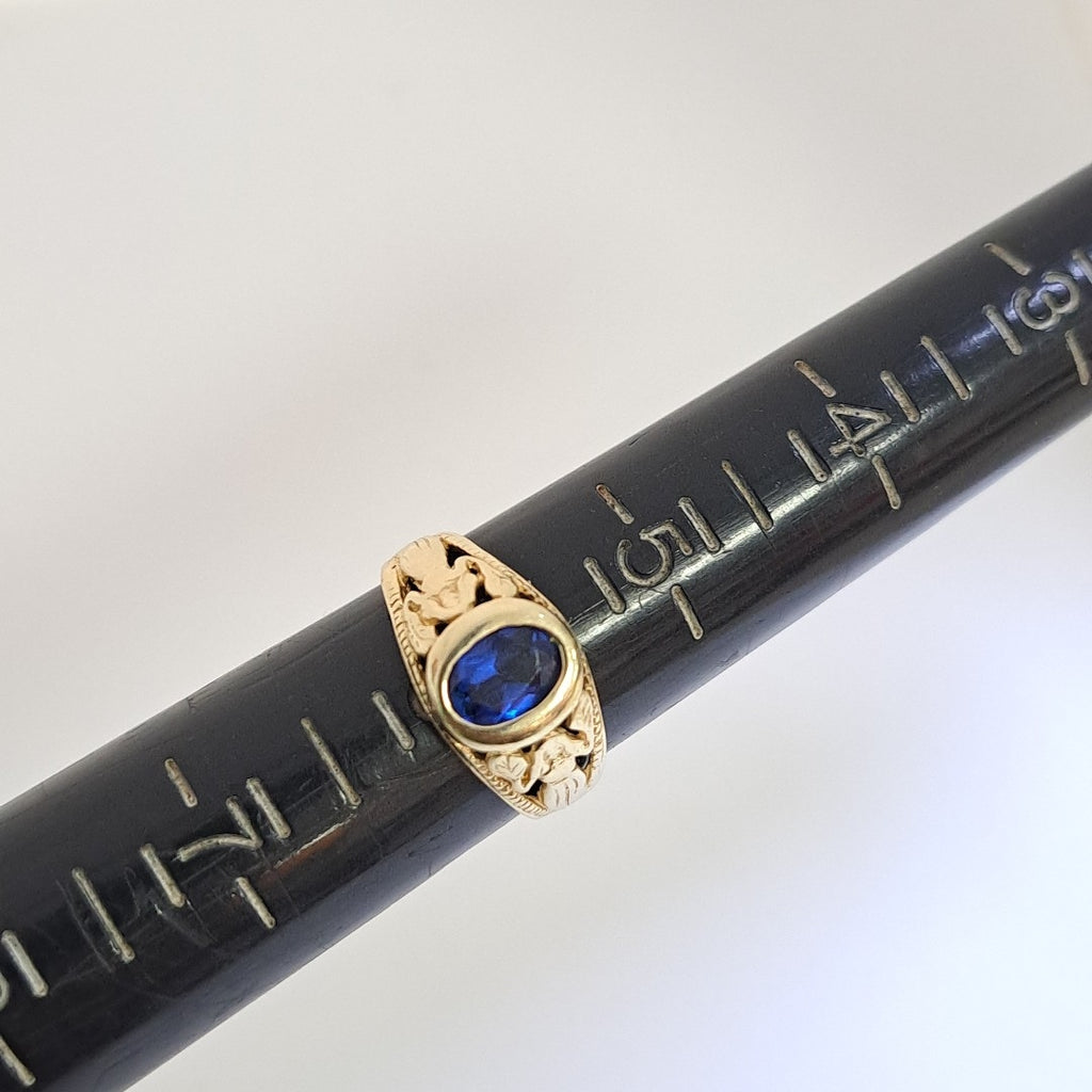 ANILLO ORO 14 K 2,60 GRMS (SEMINUEVO)