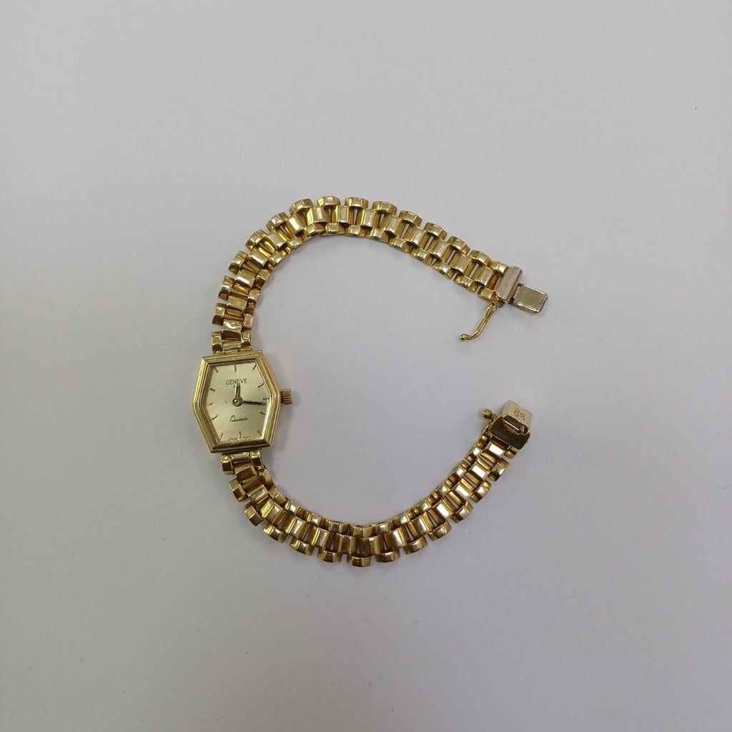 RELOJ CAJA Y PULSO ORO ORO 14 K 17,90 GRMS (SEMINUEVO)