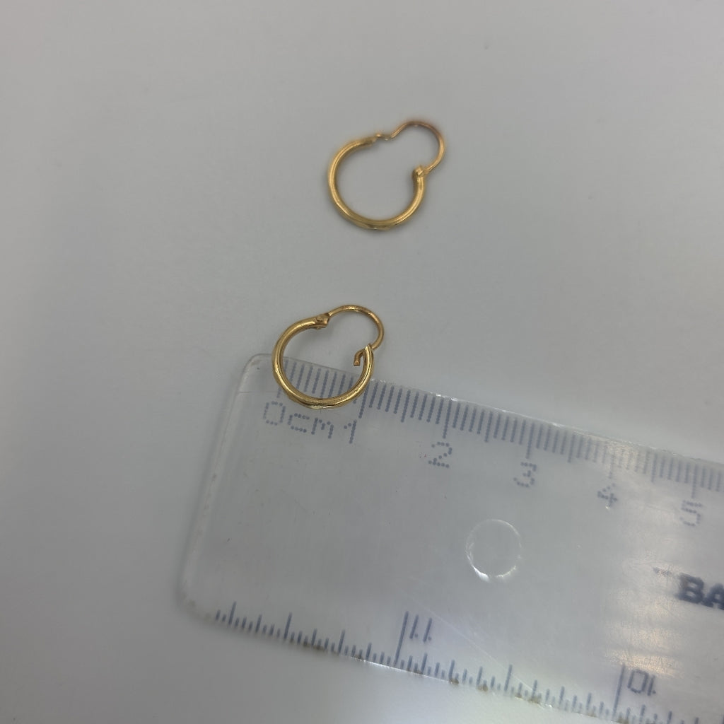 ARRACADAS PAR ORO 10 K 0,70 GRMS (SEMINUEVO)