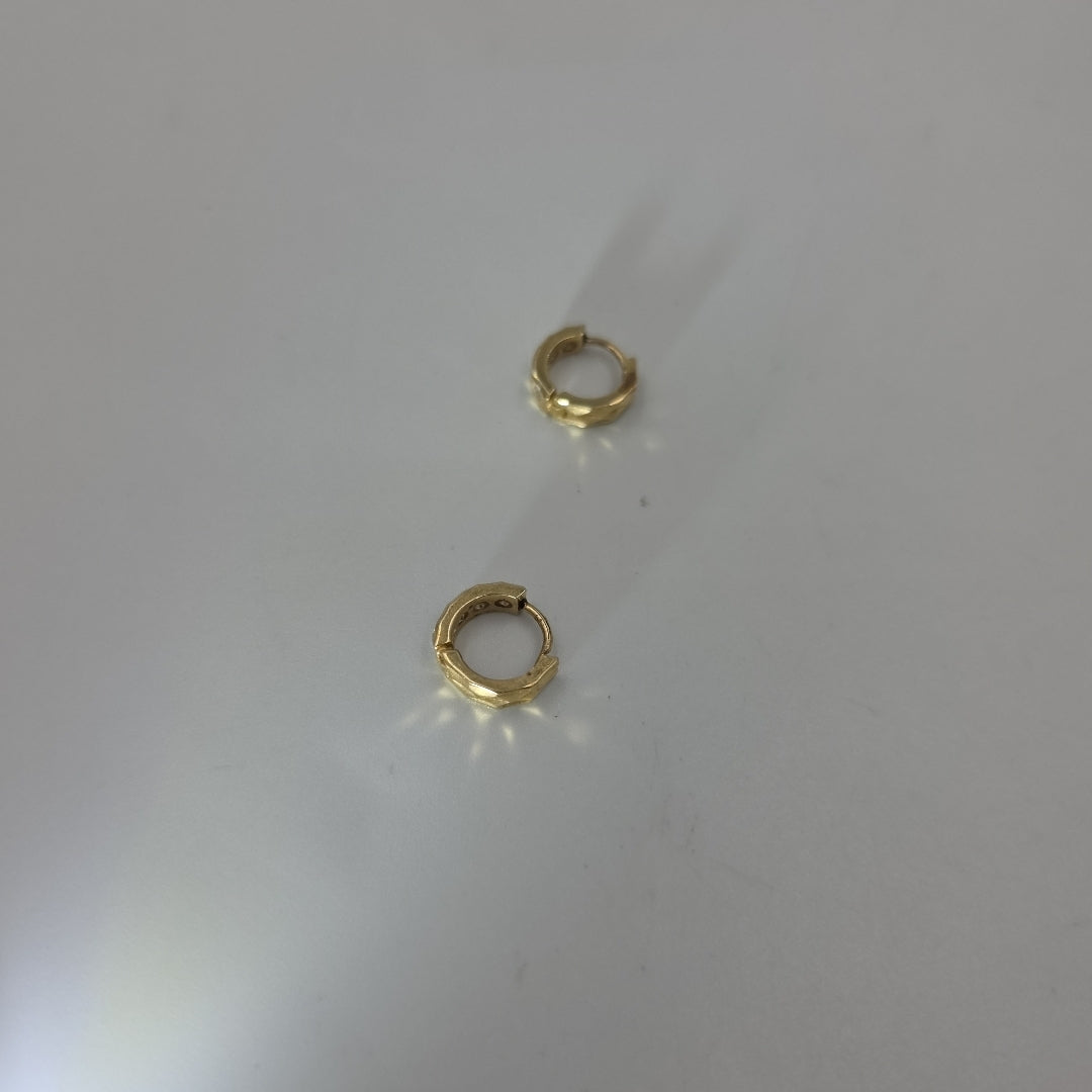ARRACADAS PAR ORO 14 K 2.1 GRMS (SEMINUEVO)