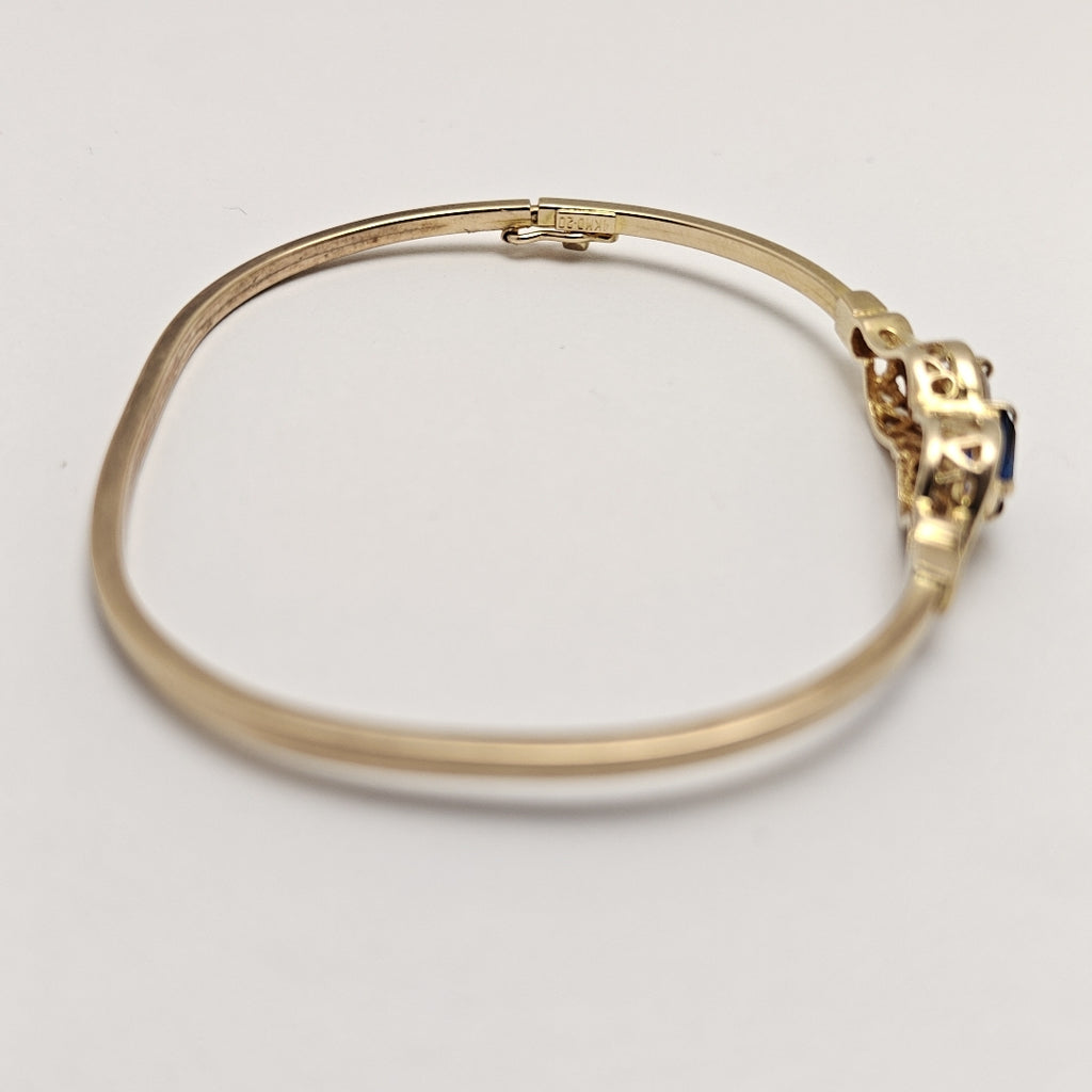 PULSERA RIGIDA ORO 14 K 7,10 GRMS (SEMINUEVO)