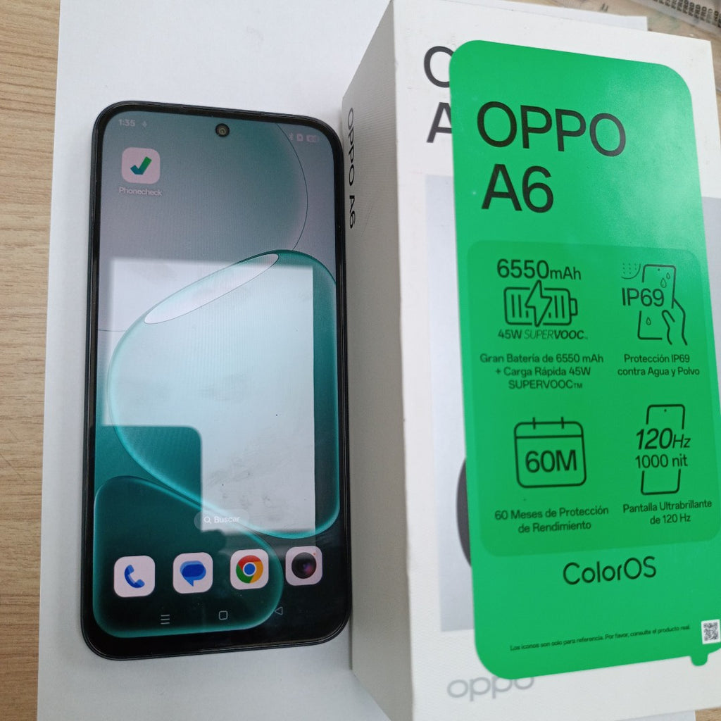CELULAR OPPO A6 CPH2817 (2026) 256 GB 6 GB RAM (SEMINUEVO)