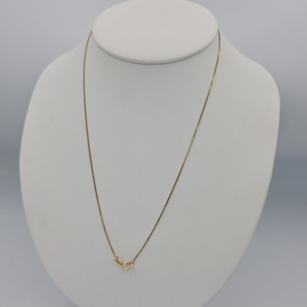 GARGANTILLA ORO 14 K 1,80 GRMS (SEMINUEVO)