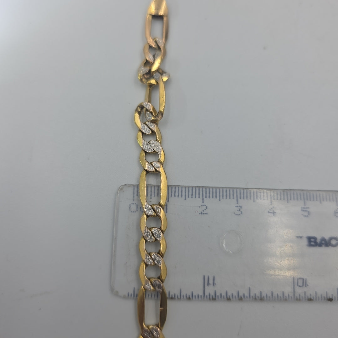 PULSERA ORO,RODIADO 14 K 7,50 GRMS (SEMINUEVO)