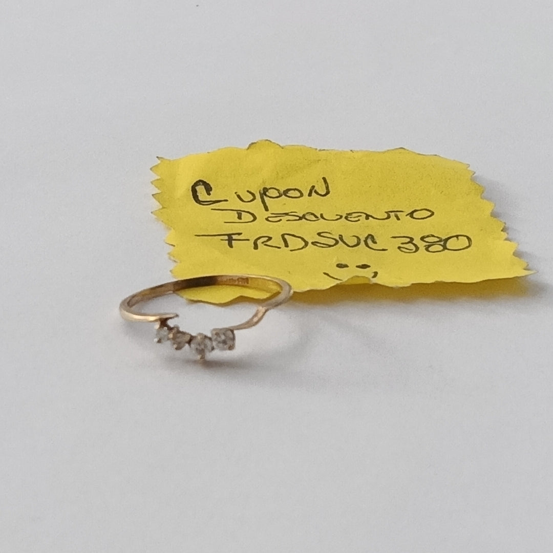 ANILLO ORO 14 K 1.2 GRMS (SEMINUEVO)