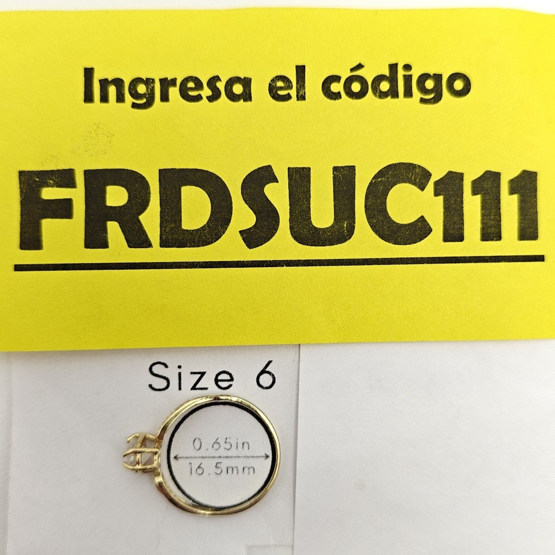 ANILLITO ORO 14 K 1,40 GRMS (SEMINUEVO)